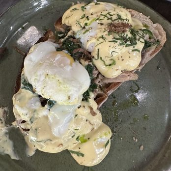 Esther's Kitchen - Duck and mushroom benedict - highly recommend!! - Italian Near Me - Las Vegas, Nevada