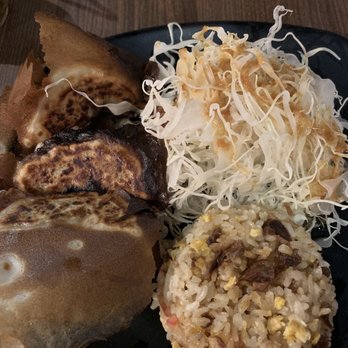 Jidaiya Ramen Dining - Combo- gyoza, fried rice, and salad - Ramen Near Me - Gardena, California