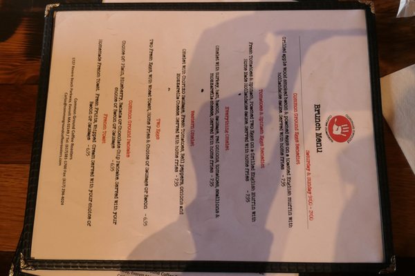 Menu photo 5 Common Ground Coffee Roasters Everett, MA