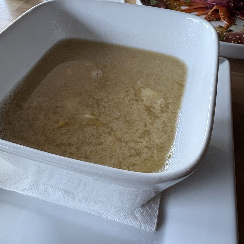 Sushi Sake - Miso egg drop soup! - Sushi Bars Near Me - North Miami Beach, Florida Sushi Sake - Miso egg drop soup! - Sushi Bars Near Me - North Miami Beach, Florida
