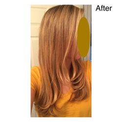 Solutions Haircut - After: Beautiful color and fabulous styling