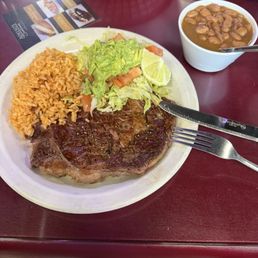 Rib Steak Dinner