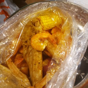 Red Crab House - Laurel - Crableg and Shrimp Boil with Red Crab Seasoning - Seafood Near Me - Laurel, Maryland