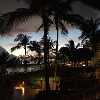 Ama Ama Restaurant - Sunset from our table - New American Near Me - Kapolei, Hawaii