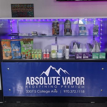 Absolute Vapor Lounge - CBD options - Vape Shops Near Me - Fort Collins, Colorado Absolute Vapor Lounge - CBD options - Vape Shops Near Me - Fort Collins, Colorado