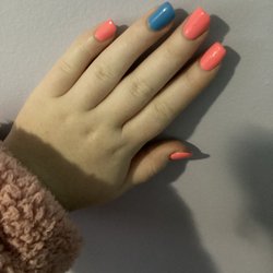 Angel Nail & Spa - They kept hitting my hand