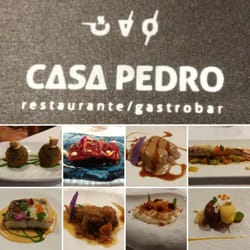 Casa Pedro - Menú degustación