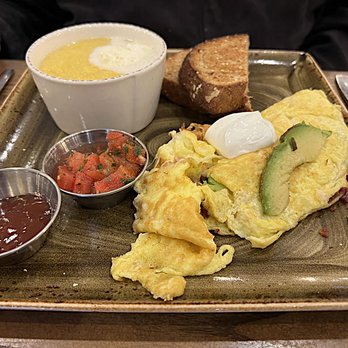 First Watch - A fancy omlette with grits and toast was satisfying. - Cafes Near Me - Lady Lake, Florida