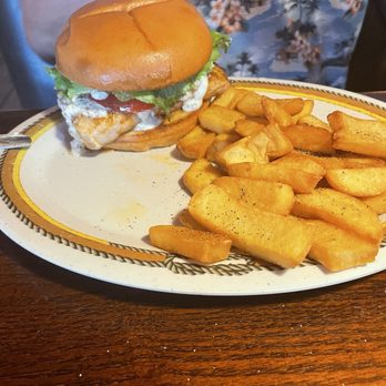 The Fish Grill - Mahi Mahi burger! Lunch menu. - Seafood Near Me - Dania Beach, Florida