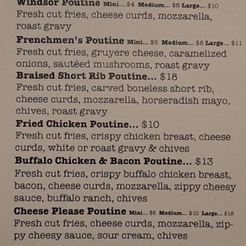 Maple Bacon Restaurant - POUTINE MENU SECTION - American Near Me - Plano, Texas Maple Bacon Restaurant - POUTINE MENU SECTION - American Near Me - Plano, Texas