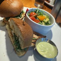 Chicken Sandwich + Side Salad (lunch special) Chicken Sandwich + Side Salad (lunch special)