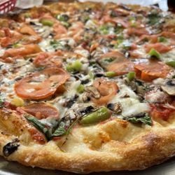 Coley's Pizza - Edgy veggie (no black olives)