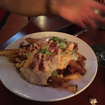 Mad Pecker Brewing - Poutine fries - New American Near Me - San Antonio, Texas Mad Pecker Brewing - Poutine fries - New American Near Me - San Antonio, Texas