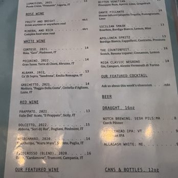 MIDA - Italian Near Me - Boston, Massachusetts