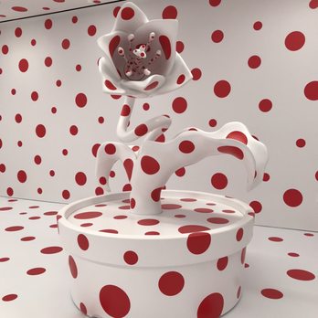 Marciano Art Foundation - A polka dot by itself is just a dot with no one to polka with - Art Museums Near Me - Los Angeles, California Marciano Art Foundation - A polka dot by itself is just a dot with no one to polka with - Art Museums Near Me - Los Angeles, California