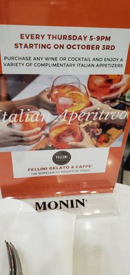Menu photo 6 Fellini Gelato & Caffe Houston, TX Menu photo 6 Fellini Gelato & Caffe Houston, TX
