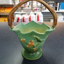 Postal Pack and Ship Plus - Two of my favorite customers are Ebay sellers. They bring in some amazing things for me to pack up like this antique Roseville pottery.