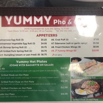 Yummy Pho & Grill - Vietnamese Near Me - Spring, Texas Yummy Pho & Grill - Vietnamese Near Me - Spring, Texas
