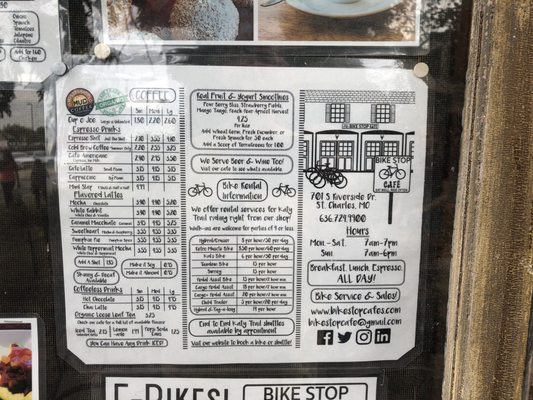 Menu photo 6 Bike Stop Cafe St Charles, MO Menu photo 6 Bike Stop Cafe St Charles, MO
