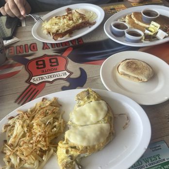 Rutherford's 66 Diner - Philly cheese steak omelette - Diners Near Me - Kingman, Arizona Rutherford's 66 Diner - Philly cheese steak omelette - Diners Near Me - Kingman, Arizona