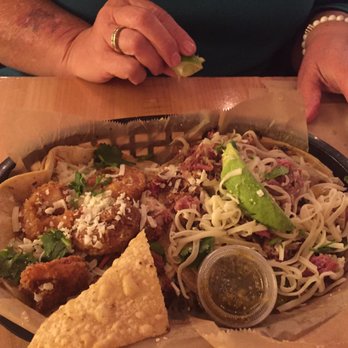 Torchy's Tacos - The Democrat on the right and the Baja Shrimp on the left. - Tex-Mex Near Me - Richardson, Texas