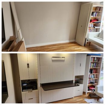 Elite Renos - Murphy bed installation. - Handyman Near Me