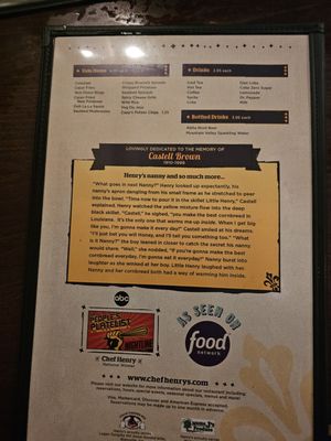 Menu photo 5 Henry's Louisiana Grill Acworth,, GA Menu photo 5 Henry's Louisiana Grill Acworth,, GA