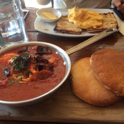 Eggplant and haloumi shakshuka...nom