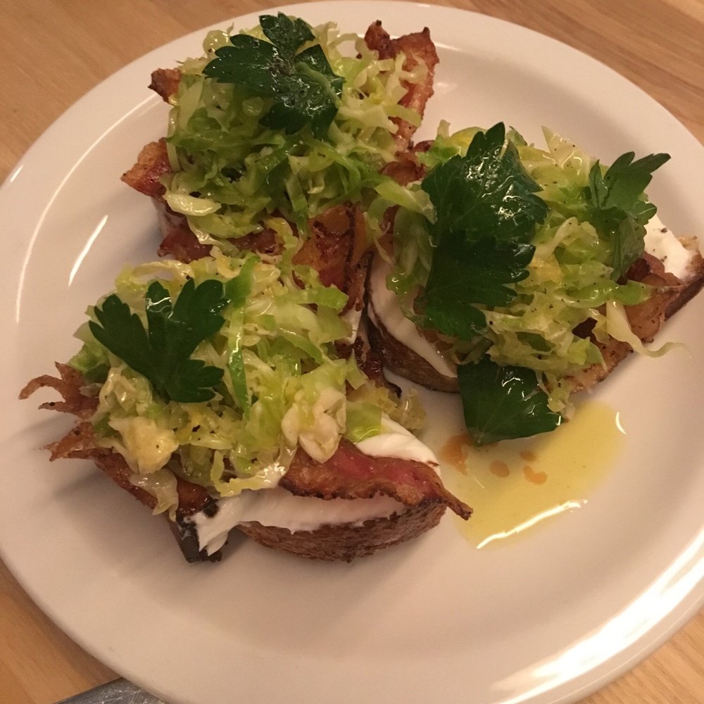 Uccellino - Ricotta guanciale crostini - Italian Near Me - Edmonton, Alberta
