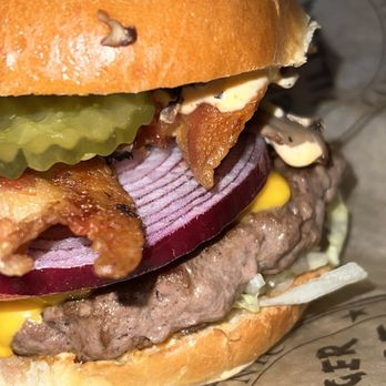 Burger Village - Make a Mess Village Bison Burger - Burgers Near Me - Farmingdale, New York Burger Village - Make a Mess Village Bison Burger - Burgers Near Me - Farmingdale, New York