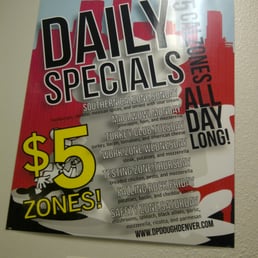 $5 daily specials $5 daily specials