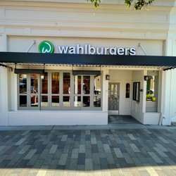 Wahlburgers - Walburgers storefront in Burlingame.