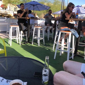 Diego Pops - On the patio jammin - Cocktail Bars Near Me - Scottsdale, Arizona