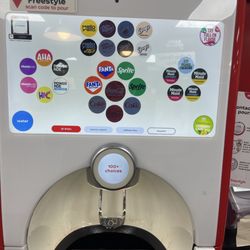 Firehouse Subs - Freestyle machine with out of stocks.