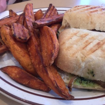 Samaria Cafe - Veggie sandwich + sweet potato fries: heard it was ok - Breakfast & Brunch Near Me - Tampa, Florida Samaria Cafe - Veggie sandwich + sweet potato fries: heard it was ok - Breakfast & Brunch Near Me - Tampa, Florida