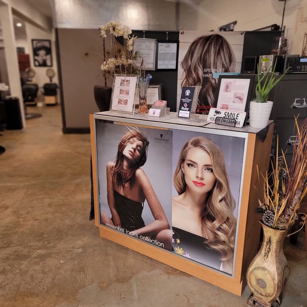 Beauty parlor - The entrance with some of the services offered. - Hair Salons Near Me - West Covina, California Beauty parlor - The entrance with some of the services offered. - Hair Salons Near Me - West Covina, California