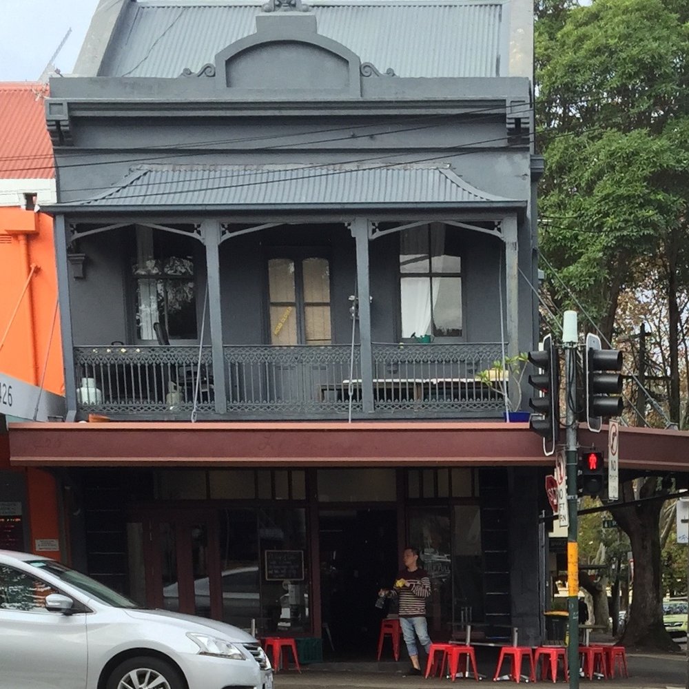 Cup Half Full - Looks like Fify, but isn't. The awning faintly shows the former tenant's name. - Cafes Near Me - Surry Hills, NSW Cup Half Full - Looks like Fify, but isn't. The awning faintly shows the former tenant's name. - Cafes Near Me - Surry Hills, NSW