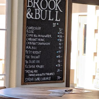 Brook & Bull Cellars - Menu June 2021 - Wine Tasting Room Near Me Brook & Bull Cellars - Menu June 2021 - Wine Tasting Room Near Me