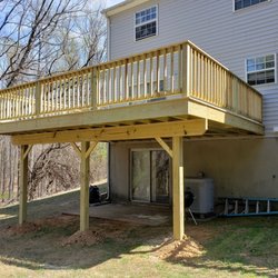 Reed's Renovations - 16'x20' wood deck...Deck was built using #1 materials..