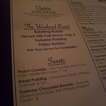 Mrs. Murphy & Sons Irish Bistro - Irish Near Me - Chicago, Illinois