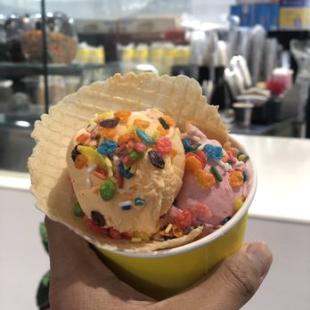 Cre'Me Paris - Mango and strawberry ice cream - Ice Cream & Frozen Yogurt Near Me - San Jose, California