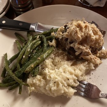 Blue Marlin - I had the filet with crab and shrimp. Mashed potatoes and green beans. - Seafood Near Me - Columbia, South Carolina