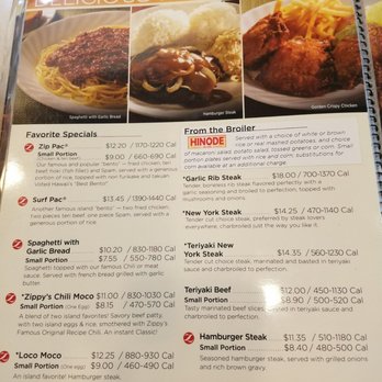 Zippy's Kahala - Favorite Specials. - Diners Near Me - Honolulu, Hawaii Zippy's Kahala - Favorite Specials. - Diners Near Me - Honolulu, Hawaii