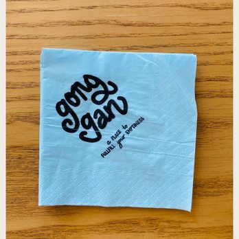 Gong Gan - They def filled my emptiness. Lol. #napkins #softstrong - Cafes Near Me - Los Angeles, California Gong Gan - They def filled my emptiness. Lol. #napkins #softstrong - Cafes Near Me - Los Angeles, California