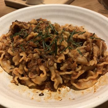 Alta Via - Mushroom bolognese - Italian Near Me - Blawnox, Pennsylvania