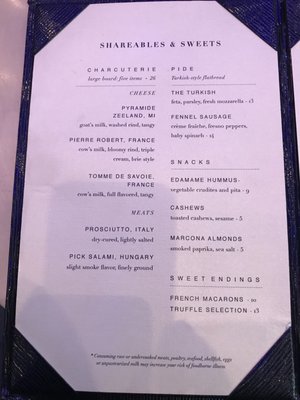 Menu photo 8 Rendezvous Grand Rapids, MI