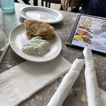 Chris' Taverna - Tzatziki with pita - Greek Near Me - Lake Worth, Florida