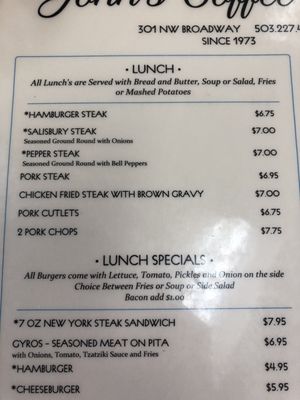 Menu photo 7 John's Cafe Portland, OR Menu photo 7 John's Cafe Portland, OR
