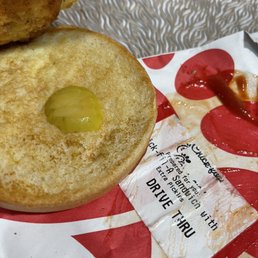 My chicken sandwich with extra pickle, didnt know extra pickle would be just one pickle.