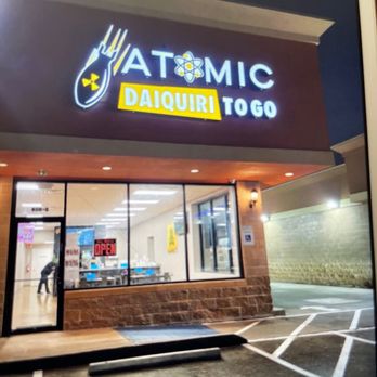 Atomic Daiquiris Spring - the front of the building - Drive-Thru Bars Near Me - Spring, Texas